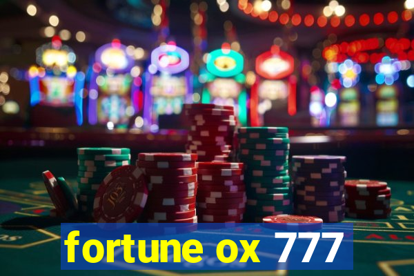 fortune ox 777